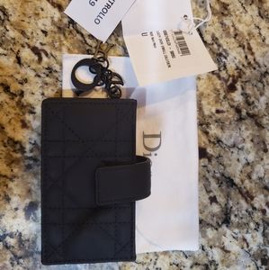 DIOR
SMALL BLACK LADY DIOR MATTE CANNAGE CALFSKIN